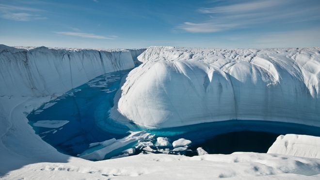 تصویر از روند ذوب یخ‌های گرینلند 7 برابر شده است