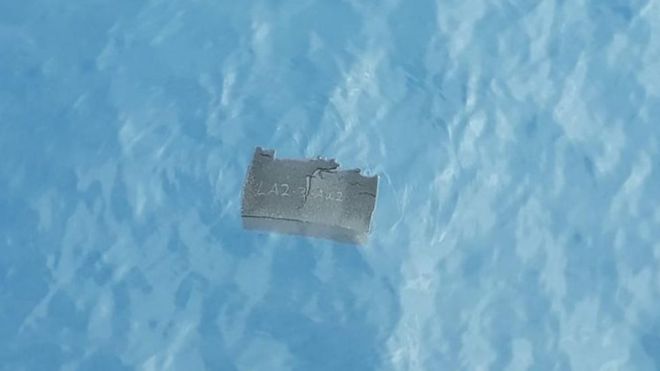 تصویر از تکه‌هایی از هواپیمای ناپدید شده شیلی پیدا شد