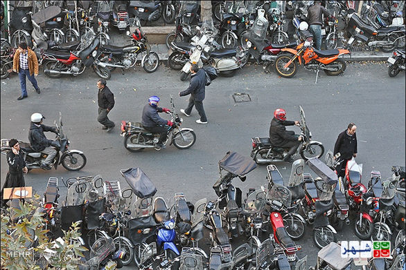 تصویر از امضای تفاهمنامه برای اسقاط موتورسیکلت‌های فرسوده