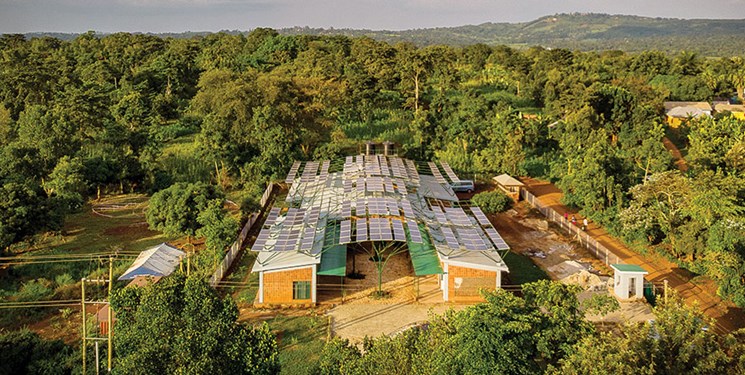 تصویر از راه‌ اندازی بیمارستان خورشیدی در اوگاندا