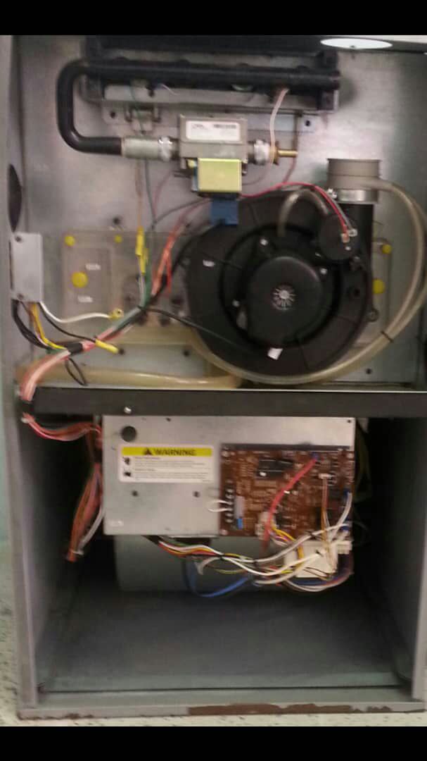 تصویر از سیستم گرمایشی کوره هوای گرم به روش چگالشی داخلی سازی شد