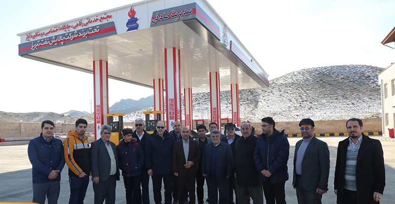 تصویر از افتتاح یک جایگاه جدید عرضه سوخت مایع در شهرستان خوی