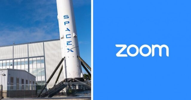 تصویر از اسپیس ایکس استفاده از یک برنامه کنفرانس ویدئویی را ممنوع کرد