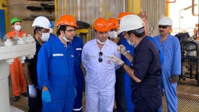 تصویر از آخرین وضعیت تولید، تاسیسات و پروژههای منطقه سیری بررسی شد