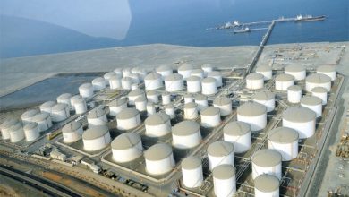 تصویر از اتمام ساخت بزرگترین مخازن ذخیره نفت خاورمیانه