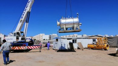 تصویر از تحویلگیری کالاهای پروژه بازسازی سکوی فروزان در ناحیه بوشهر