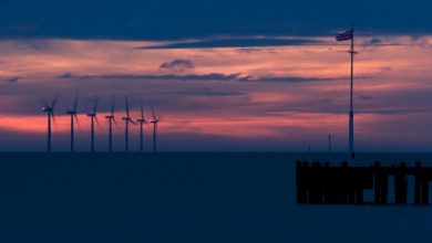 تصویر از بزرگترین بازار باد دریایی جهان در دست انگلستان