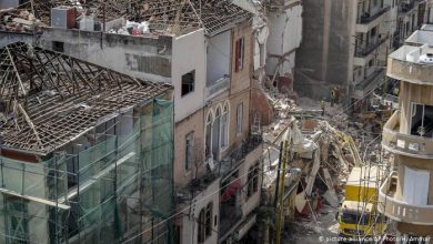 تصویر از عملیات جست‌وجو و نجات مفقودان انفجار بندر بیروت پایان یافت