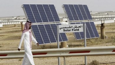 تصویر از روی آوردن اعراب خلیج فارس به انرژی‌های تجدیدپذیر