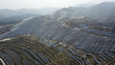 تصویر از پیشرفت چشمگیر و سریع چین در تولید انرژی خورشیدی