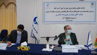 تصویر از لزوم حرکت به سمت تولید داده‌های صحیح در بخش آب