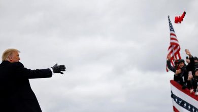 تصویر از ترامپ:باید هفته ها صبر کنید تا مشخصی شود چه کسی برنده است