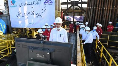 تصویر از عکس: آغاز عملیات حفاری نخستین چاه طرح توسعه فاز ۱۱ پارس جنوبی