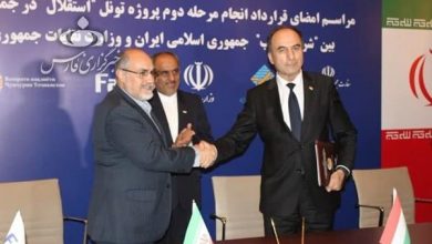 تصویر از امضای قرارداد همکاری ایران و تاجیکستان برای تکمیل تونل استقلال