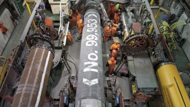 تصویر از از سر گیری لولهگذاری نورد استریم ۲