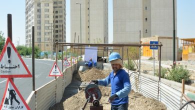 تصویر از پیشرفت 90 درصدی پروژه فاضلاب تهران