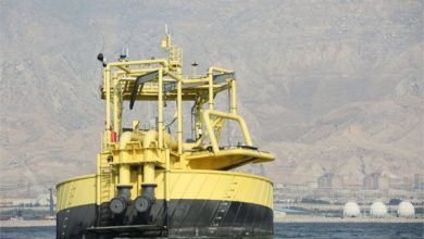 تصویر از نصب دومین گوی شناور صادرات میعانات گازی سایت دو پارس جنوبی + تصاویر