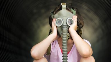 تصویر از کودکان در معرض آلودگی هوا در بزرگسالی بیمار می شوند