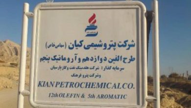 تصویر از آغاز عملیات اجرایی طرح پتروشیمی کیان