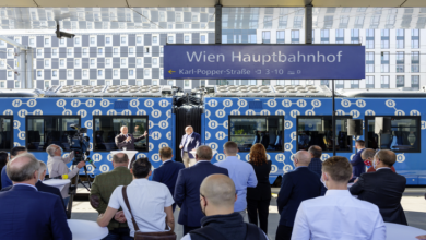 تصویر از اولین قطار مسافربری مجهز به هیدروژن در جهان