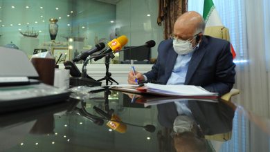 تصویر از وزیر نفت خواستار بررسی علل آتش‌سوزی پالایشگاه تهران شد