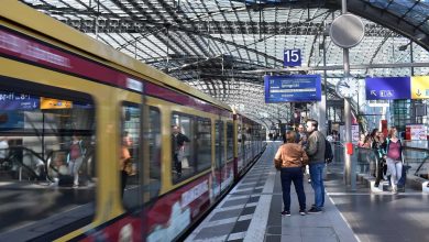 تصویر از برلین و پراگ دارنده پرتراکم‌ترین شبکه های راه آهن اروپا