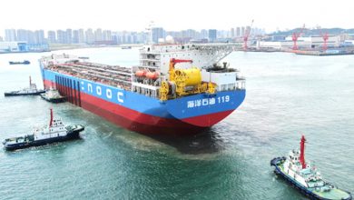 تصویر از بهره برداری پیش از موعد از اولین پروژه نفت و گاز چین در آبهای عمیق