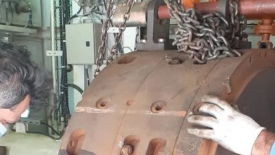 تصویر از اورهال کمپرسور گاز تاسیسات تقویت فشار گاز آب شیرین به پایان رسید