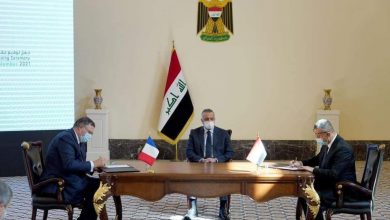 تصویر از امضای قرارداد 27 میلیارد دلاری عراق و توتال‌انرژیز