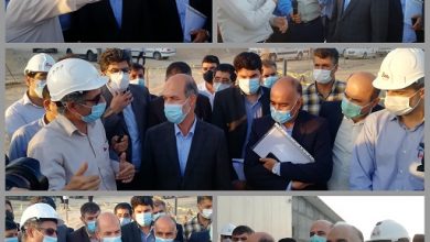 تصویر از بازدید وزیر نیرو از پروژه خرید تضمینی آب از تاسیسات نمکزدایی بوشهر