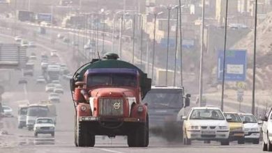 تصویر از ممنوعیت تردد شبانه کامیون‌ها به دلیل آلودگی هوا