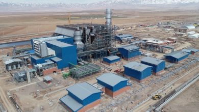 تصویر از اتصال واحد بخار نیروگاه هریس به شبکه سراسری برق کشور