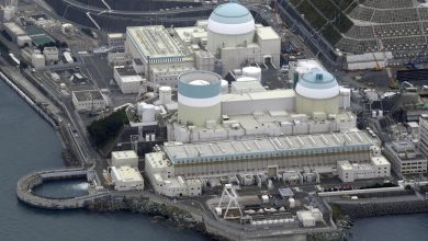 تصویر از راه اندازی یک راکتور هسته ای در ژاپن