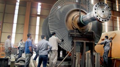 تصویر از مونتاژ و نصب توربین واحد2 بخار نیروگاه بندرعباس