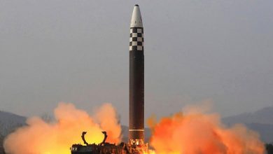 تصویر از کره شمالی جواب سلام بایدن را با موشک قاره پیما داد