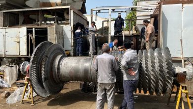 تصویر از ساخت و بازسازی پرههای متحرک و ثابت کمپرسور در نیروگاه بندرعباس