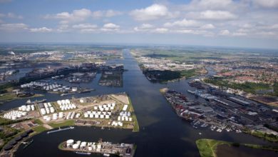 تصویر از افزایش ظرفیت پایانه واردات آمونیاک بندر روتردام هلند