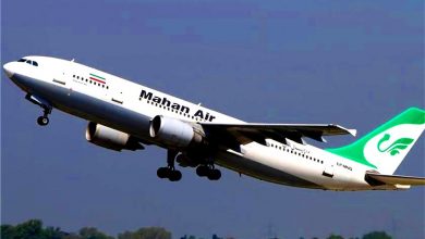 تصویر از توقیف یک هواپیمای متعلق به ماهان ایر با پرچم ونزوئلا در آرژانتین