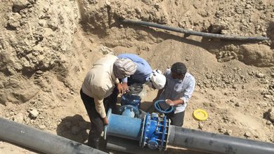 تصویر از شبکه توزیع آب در شهر همدان رو به پایداری است