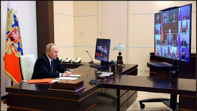 تصویر از اعلام برقراری حکومت نظامی در چهار منطقه اشغالی اوکراین