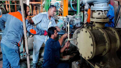 تصویر از رسوب‌برداری شیمیایی کندانسور واحد یک بخار با روش ابداعی در نیروگاه بندرعباس