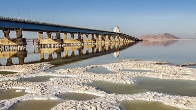 تصویر از ۶ سانتی متر نسبت به کمینه تراز دریاچه ارومیه اضافه شد