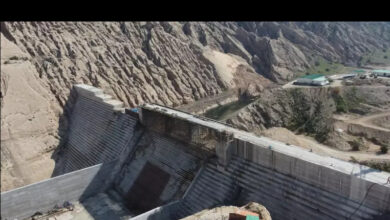 تصویر از دو سد در استان بوشهر آبگیری می‌شود