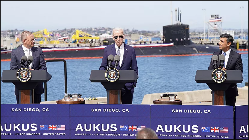 تصویر از پیمان دریایی اوکوس؛ آمریکا و بریتانیا زیردریایی هسته‌ای به استرالیا می‌دهند