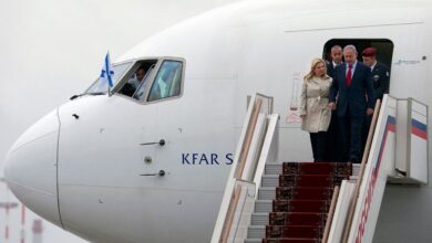 تصویر از کسی مسئولیت هواپیمای نتانیاهو را نمی‌پذیرد