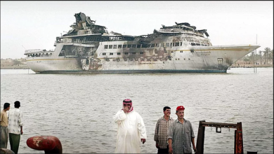 تصویر از کشتی رویایی صدام حسین که هرگز با آن سفر نکرد