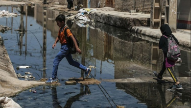 تصویر از حوضچه‏‌های مرگبار اهواز / سقوط و غرق کودکان در کانال‌ها و حوضچه‌های روباز
