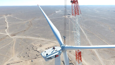 تصویر از نیروگاه بادی 50 مگاواتی «میل نادر» در نوبت افتتاح است