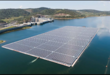 تصویر از تامین 6درصد برق یک شهر با 73هزار پانل خورشیدی روی دریاچه‌ای ۱۸ هکتاری