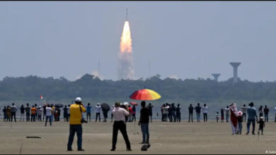 تصویر از ماهواره تحقیقاتی هند با موفقیت به سمت خورشید پرتاب شد